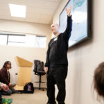 Martin presenting at Minnebar's Indie Game Development Microtalks