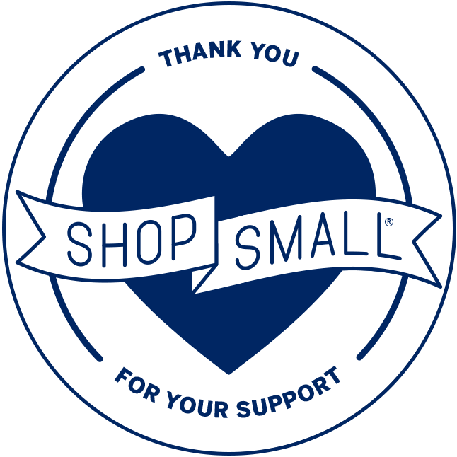 Shop Small / Thank you for your support logo