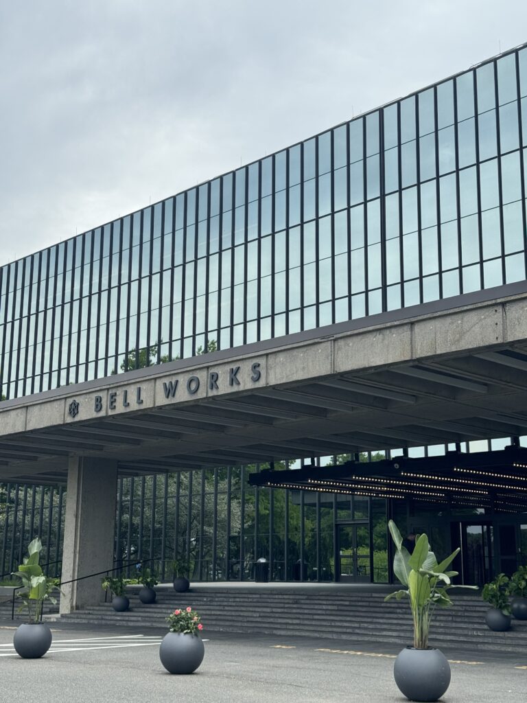 Exterior shot of Bell Works